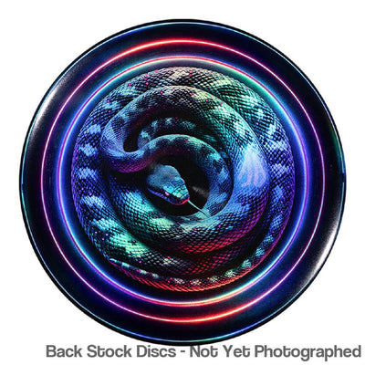 Discraft ESP Zone with Foil Foil SuperColor Coiled Snake with AB Logo Stamp