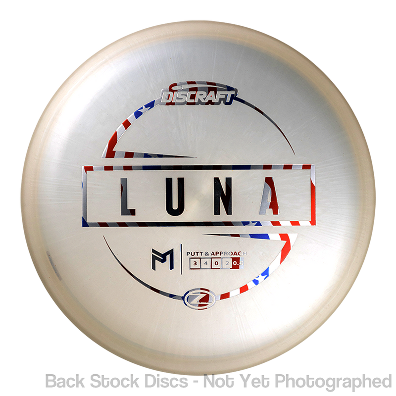 Discraft Elite Z Luna with PM Logo Stock Stamp Stamp