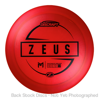 Discraft Elite Z Zeus with PM Logo Stock Stamp Stamp