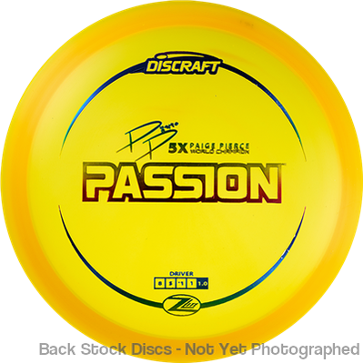 Discraft Elite Z Lite Passion with PP 29190 5X Paige Pierce World Champion Stamp