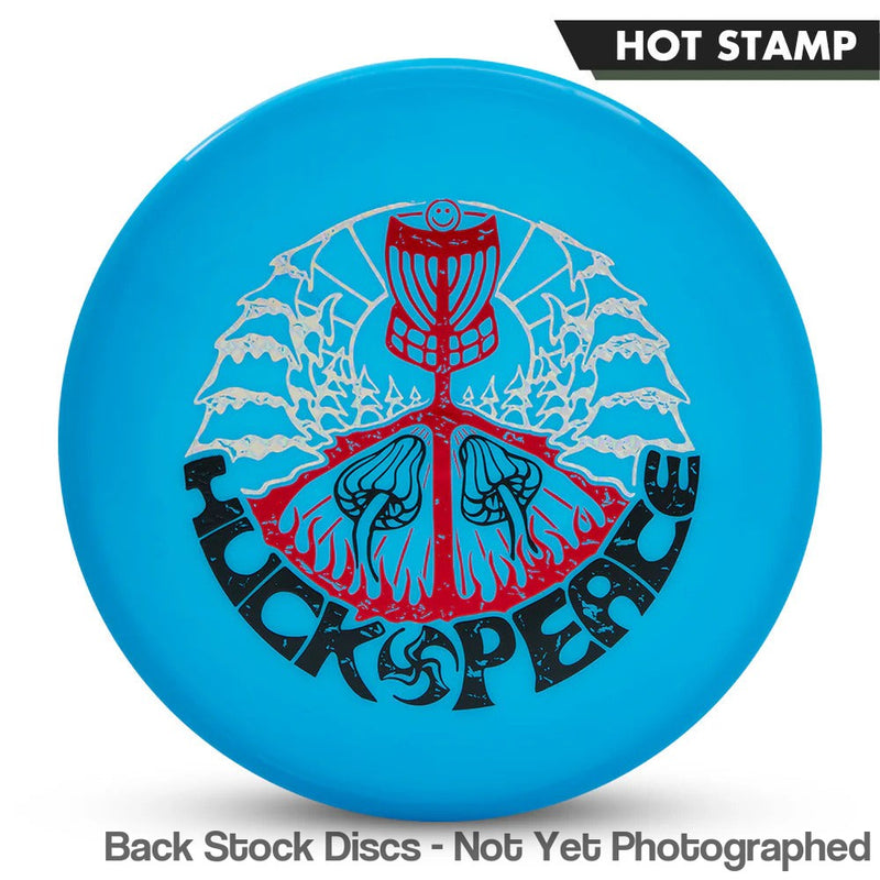 Discmania Soft Neo Spore with Huck Peace - Small TriFly in the Forest - Triple Foil Stamp