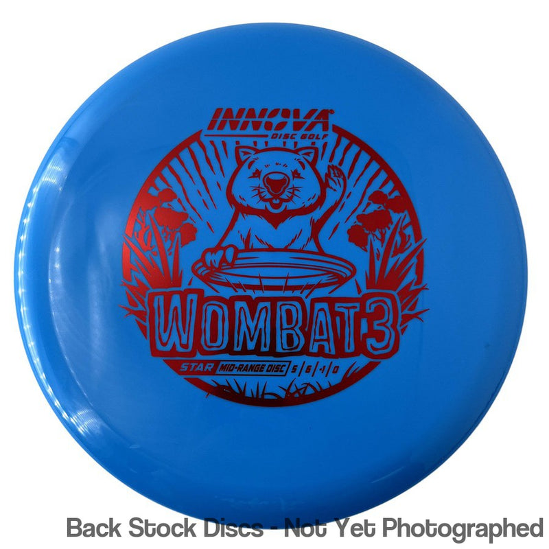 Innova Star Wombat3 with Burst Logo Stock Stamp