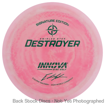 Innova Swirled Star Destroyer with Eveliina Salonen - 2024 World Champion Signature Edition Stamp