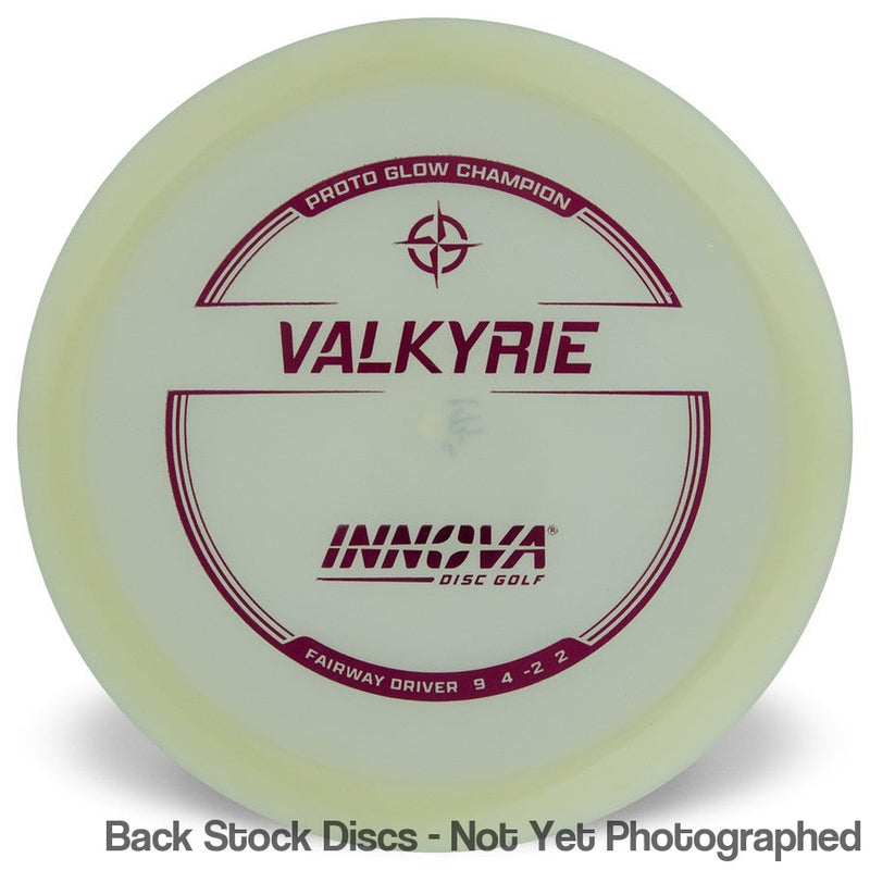 Innova Proto Glow Champion Valkyrie with Burst Logo Stock Stamp