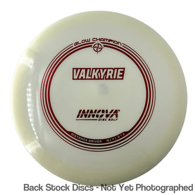 Innova Champion Glow Valkyrie with Burst Logo Stock Stamp