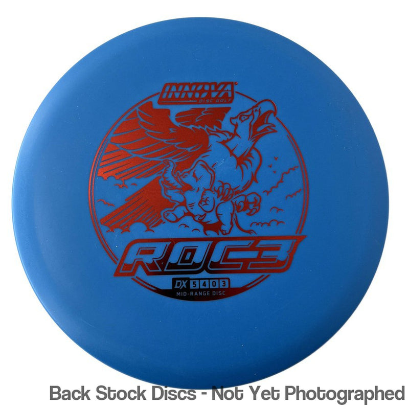 Innova DX Roc3 with Burst Logo Stock Character Stamp