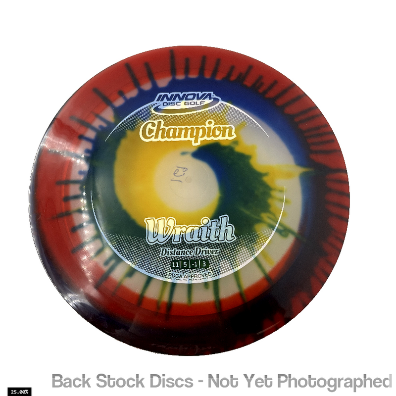 Innova Champion I-Dye Wraith with Circle Fade Stock Stamp