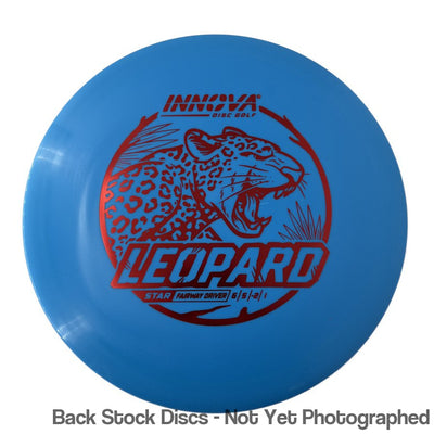 Innova Star Leopard with Burst Logo Stock Stamp