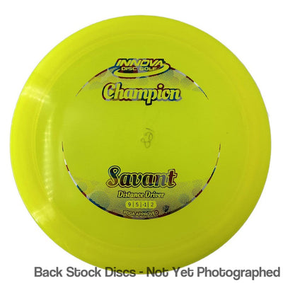 Innova Champion Savant with Circle Fade Stock Stamp