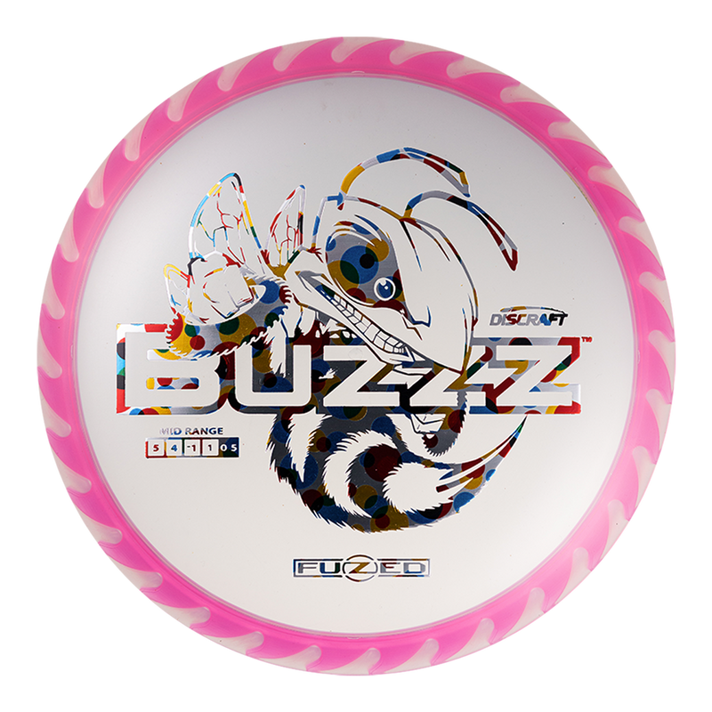 Discraft Elite Z FuZed Line with Saw Pattern Buzzz with Big Bee with Saw Blade - "Buzzzsaw" Stamp