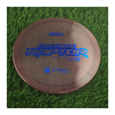 Discraft Special Blend Z Captain's Raptor with First Run // Modified Overstable - Paul Ulibarri Stamp - 174g - Translucent Dark Pink