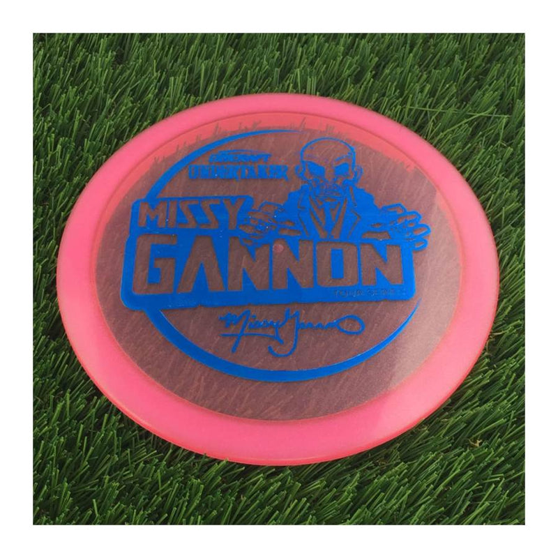 Discraft Metallic Z Undertaker with Missy Gannon Tour Series 2021 Stamp - 172g - Translucent Pink