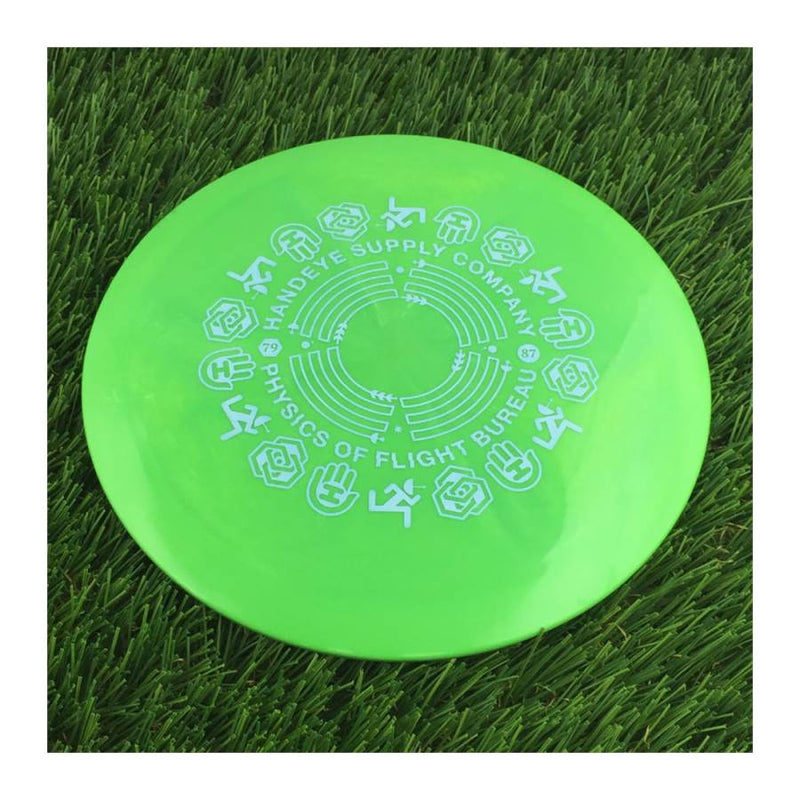 Dynamic Discs Fuzion Vandal with HSCo Handeye Supply Co Commuter Stamp - 174g - Solid Green