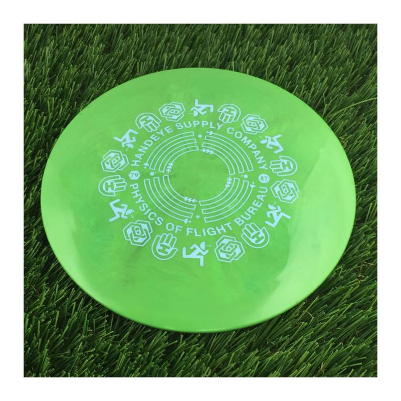 Dynamic Discs Fuzion Vandal with HSCo Handeye Supply Co Commuter Stamp - 174g - Solid Green