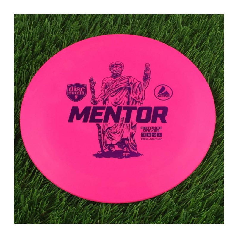 Discmania Active Base Level Mentor - 168g - Solid Pink