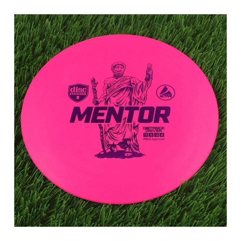 Discmania Active Base Level Mentor - 168g - Solid Pink