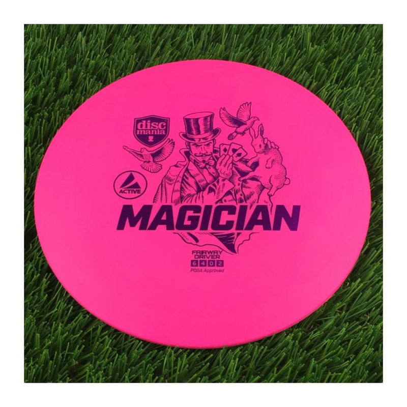 Discmania Active Base Level Magician - 171g - Solid Pink