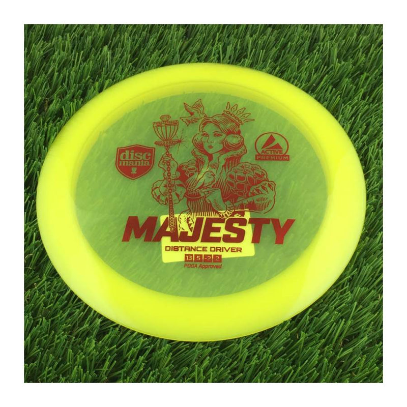 Discmania Active Premium Majesty - 173g - Translucent Yellow