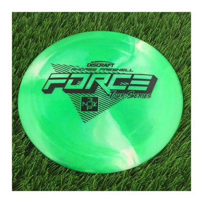 Discraft ESP Swirl Force with Andrew Presnell Tour Series 2022 Stamp