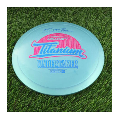 Discraft Titanium Undertaker with Paul McBeth - 5x World Champion Signature Stamp