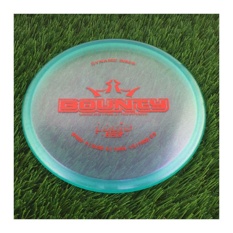 Dynamic Discs Lucid Ice Glimmer Bounty - 173g - Translucent Blue