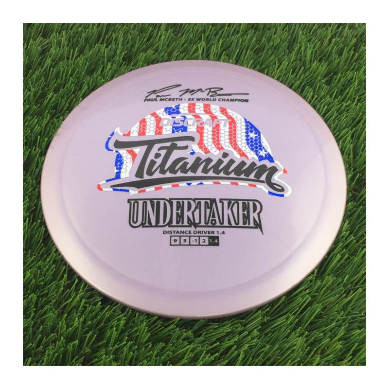 Discraft Titanium Undertaker with Paul McBeth - 5x World Champion Signature Stamp