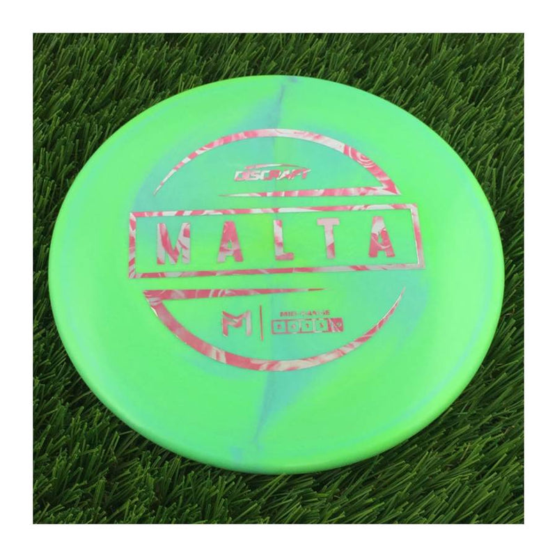 Discraft ESP Malta with PM Logo Stock Stamp Stamp