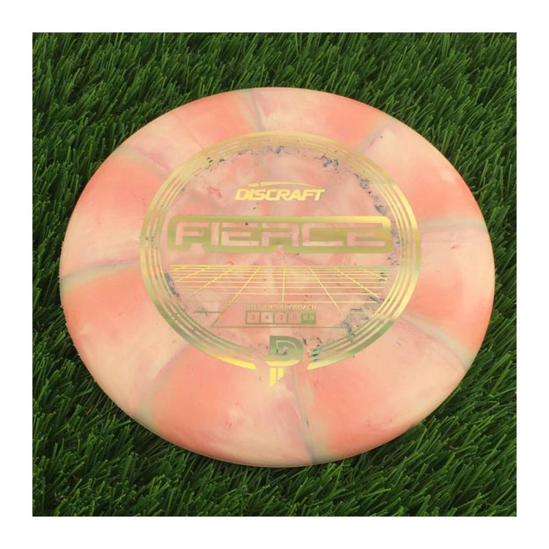 Discraft Swirl Fierce with PP Logo Stock Stamp Stamp - 169g - Solid Orange