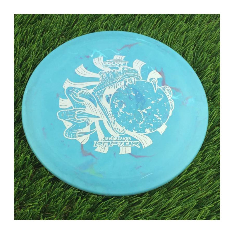 Discraft Jawbreaker Raptor with 2023 Ledgestone Edition - Wave 1 Stamp - 174g - Solid Blue