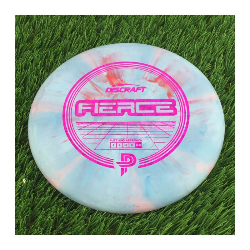 Discraft Swirl Fierce with PP Logo Stock Stamp Stamp