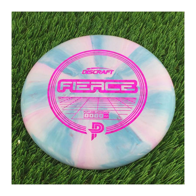 Discraft Swirl Fierce with PP Logo Stock Stamp Stamp - 166g - Solid Bluish Pink