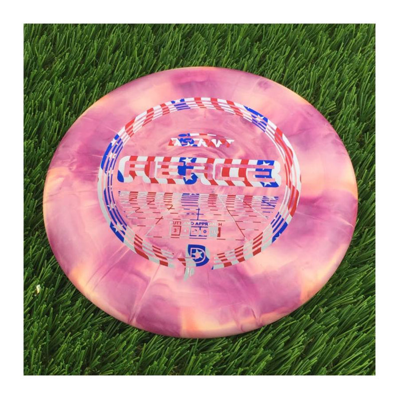 Discraft Swirl Fierce with PP Logo Stock Stamp Stamp