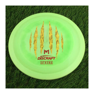 Discraft ESP Swirl Athena with Paul McBeth 6X World Champ Claw Stamp - 174g - Solid Green