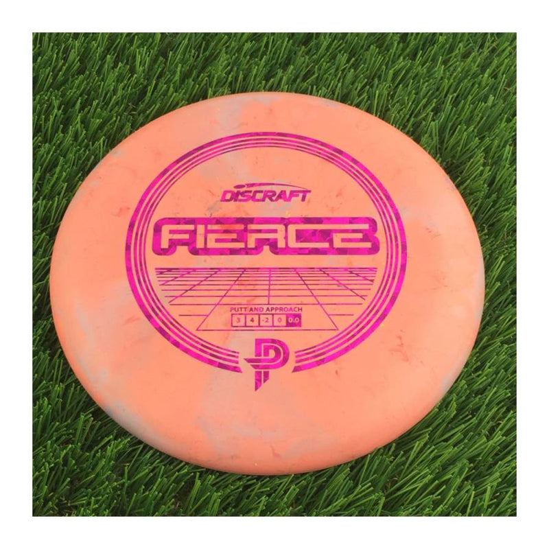 Discraft Swirl Fierce with PP Logo Stock Stamp Stamp - 166g - Solid Orange