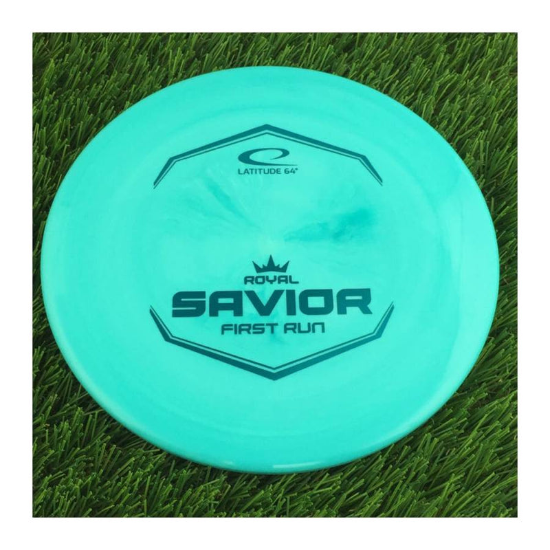 Latitude 64 Royal Grand Savior with First Run Stamp - 174g - Solid Aqua Green