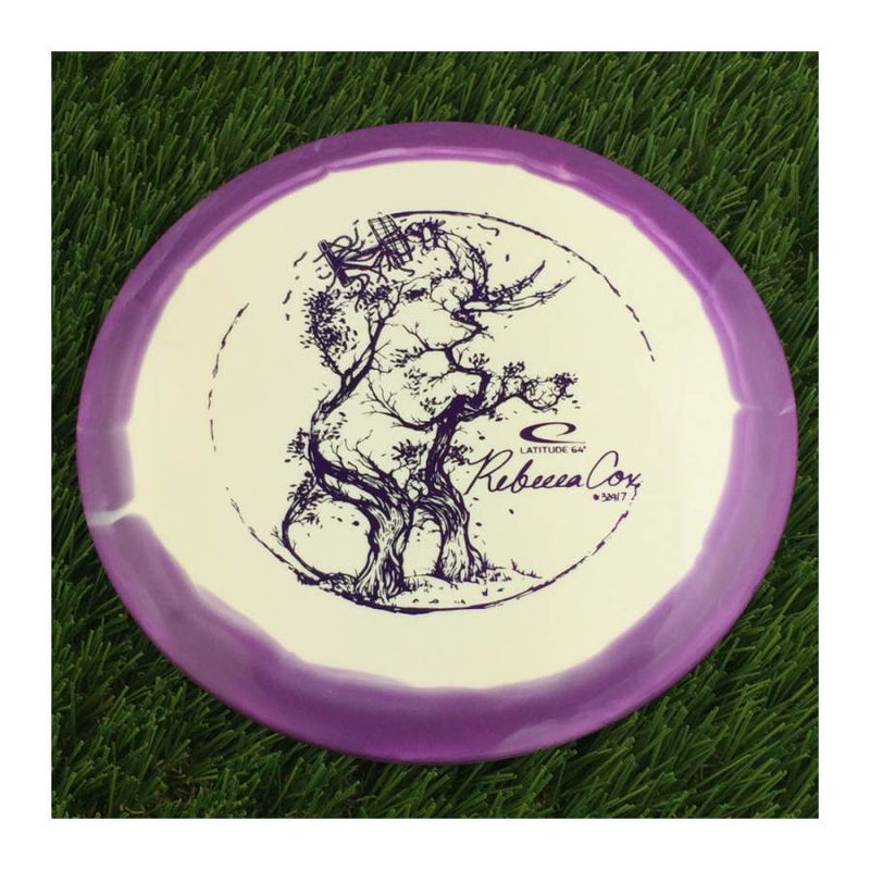 Latitude 64 Royal Grand Orbit Glory with Rebecca Cox 2023 Team Series Stamp - 175g - Solid Purple