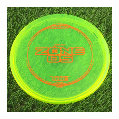 Discraft Elite Z Zone OS with First Run Stamp - 174g - Translucent Yellow