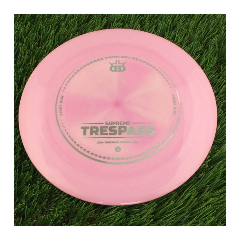 Dynamic Discs Supreme Trespass with First Run Stamp - 175g - Solid Pink