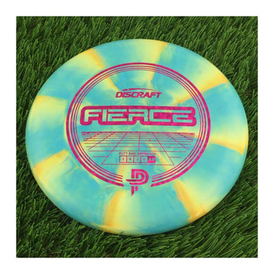 Discraft Swirl Fierce with PP Logo Stock Stamp Stamp