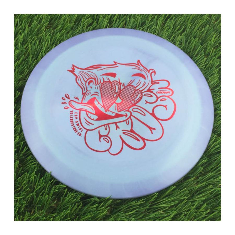 Discraft ESP Swirl Crush with 2023 Ledgestone Edition - Wave 2 Stamp - 172g - Solid Purple