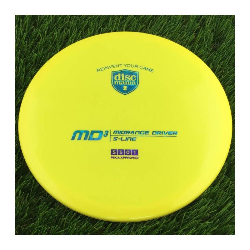 Discmania S-Line Reinvented MD3 Reinvented - 178g - Solid Yellow