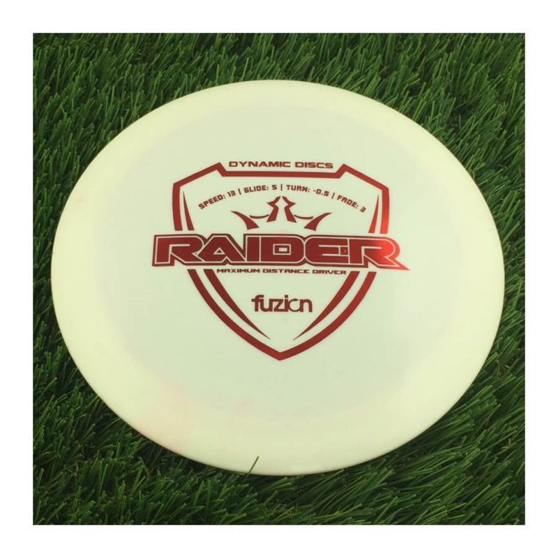 Dynamic Discs Fuzion Raider - 174g - Solid White