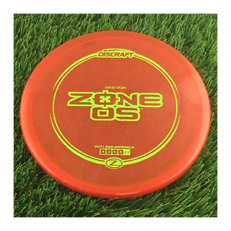 Discraft Elite Z Zone OS with First Run Stamp