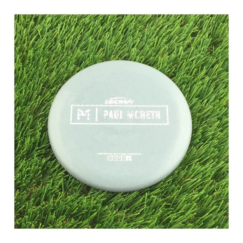 Discraft Jawbreaker/Rubber Blend Mini Luna Mini with Paul McBeth Prototype Stamp - 63g - Solid Grey