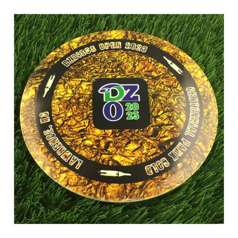 Dynamic Discs Fuzion DyeMax EMAC Truth with DZDO 2023 - Centennial Park Gold Print - 178g