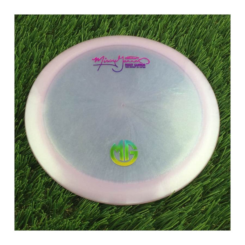 Discraft Elite Z Color Shift Thrasher with Missy Gannon Signature Team Discraft Co-Captain - MG Small Logo Stamp