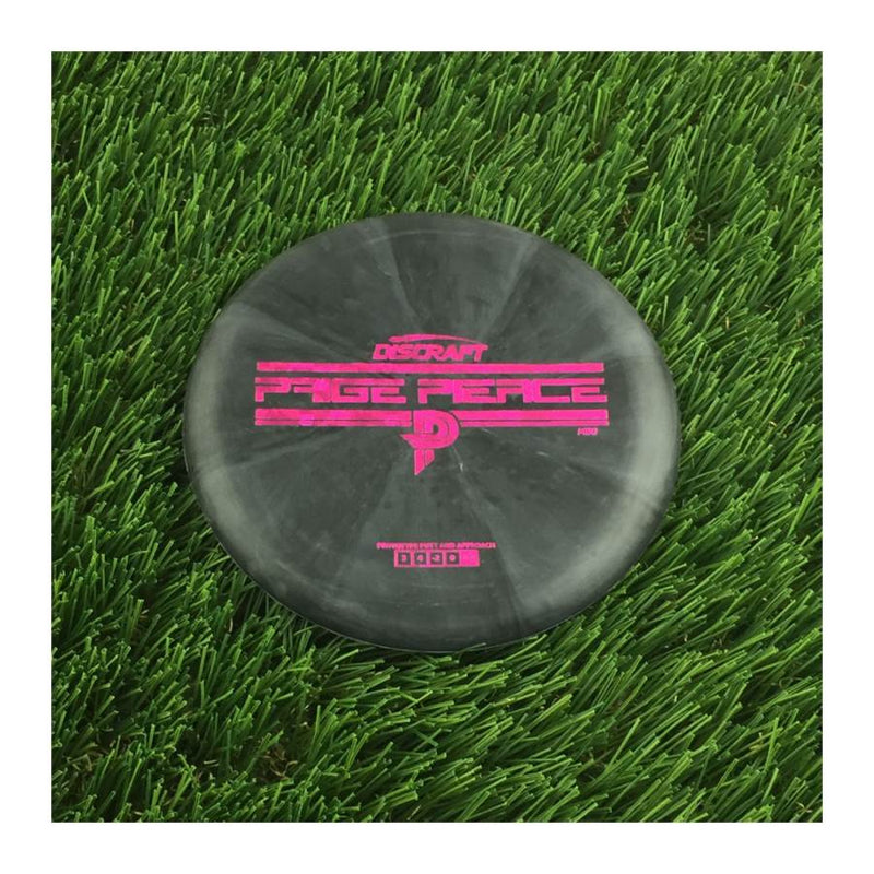 Discraft Swirl Mini Fierce Mini with Paige Pierce PP Prototype Putt and Approach Stamp - 70g - Solid Black