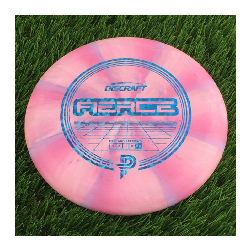 Discraft Swirl Fierce with PP Logo Stock Stamp Stamp