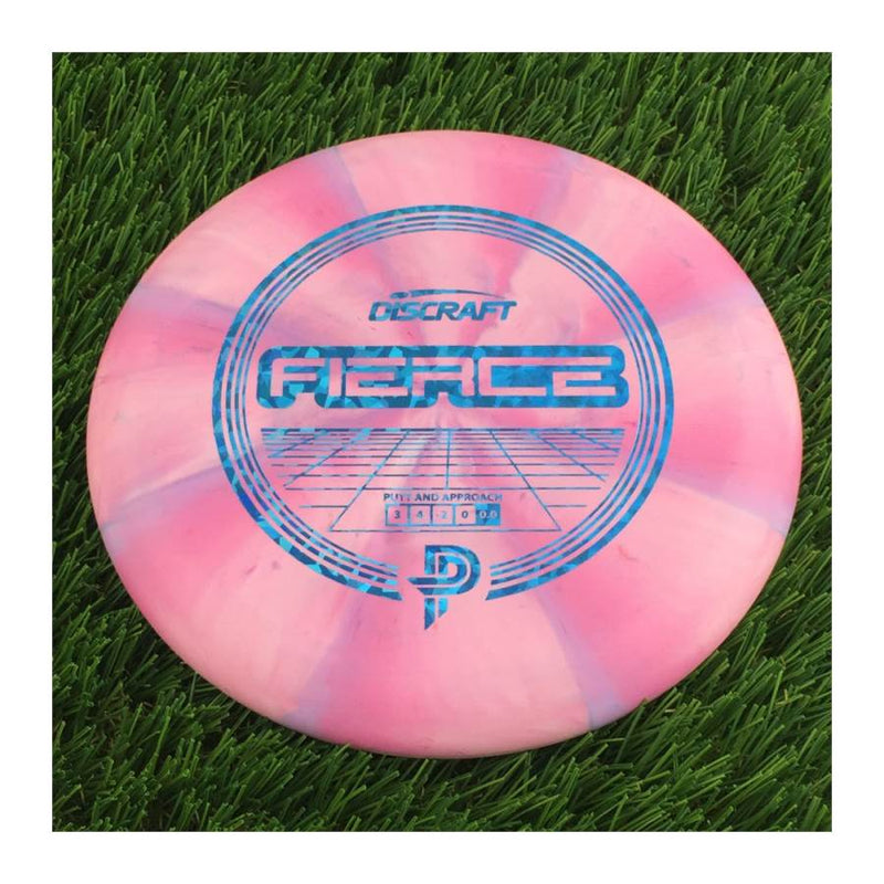 Discraft Swirl Fierce with PP Logo Stock Stamp Stamp - 174g - Solid Pink