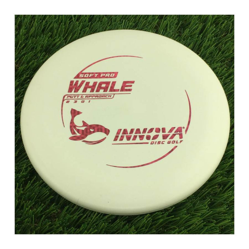 Innova Soft Pro Whale with Burst Logo Stock Character Stamp - 175g - Solid White